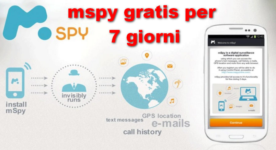 MSpy gratis per 7 giorni Come averlo e come funziona